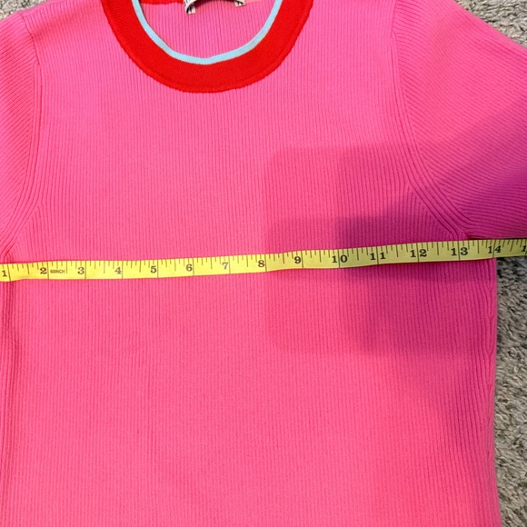 Alice + Olivia Westi Colorblocked Wool-Blend Top - Picture 11 of 11